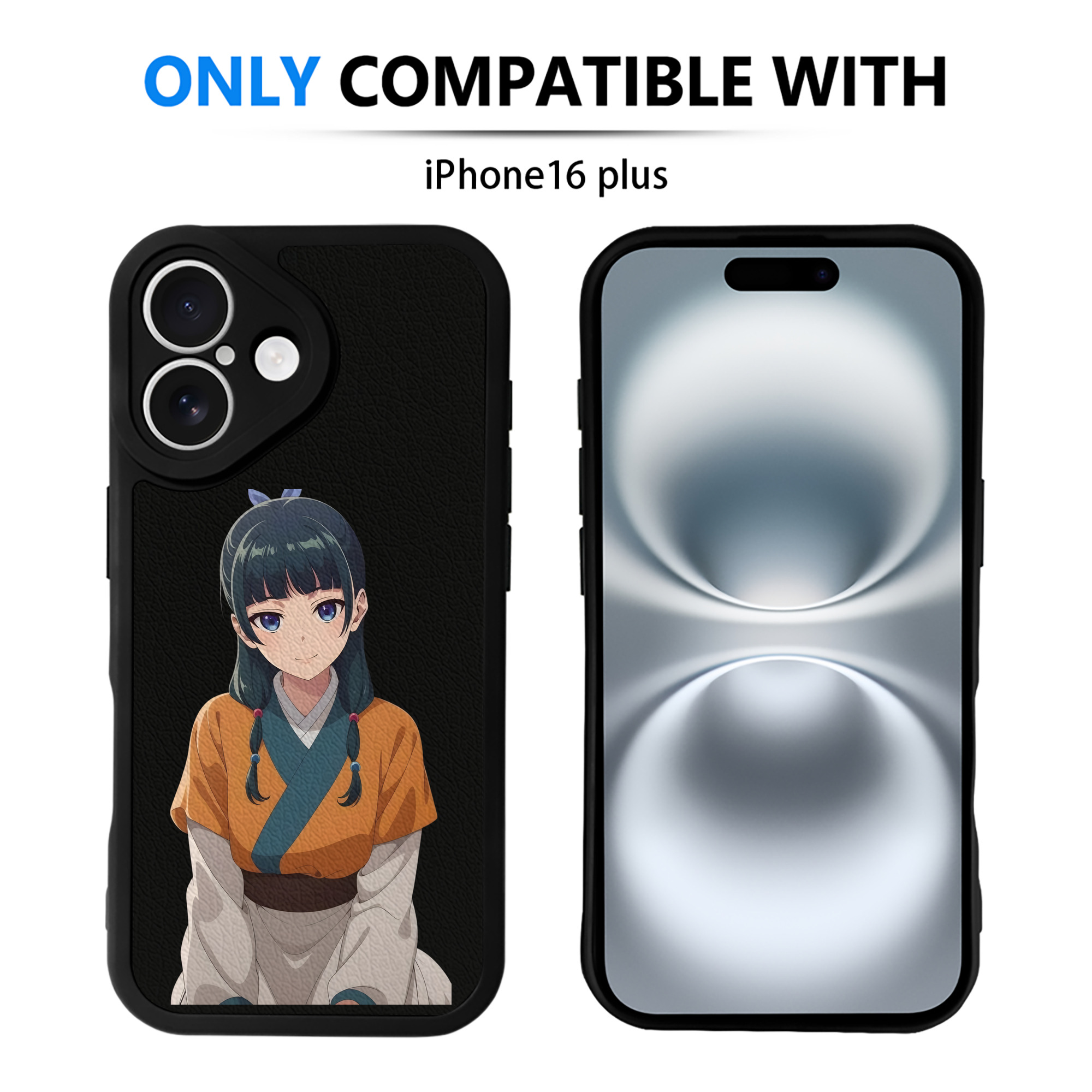 薬屋のひとりごと The Apothecary Diaries 【iPhone 16シリーズ対応】シリコンスマホケース（レザー調） 材質：シリコン